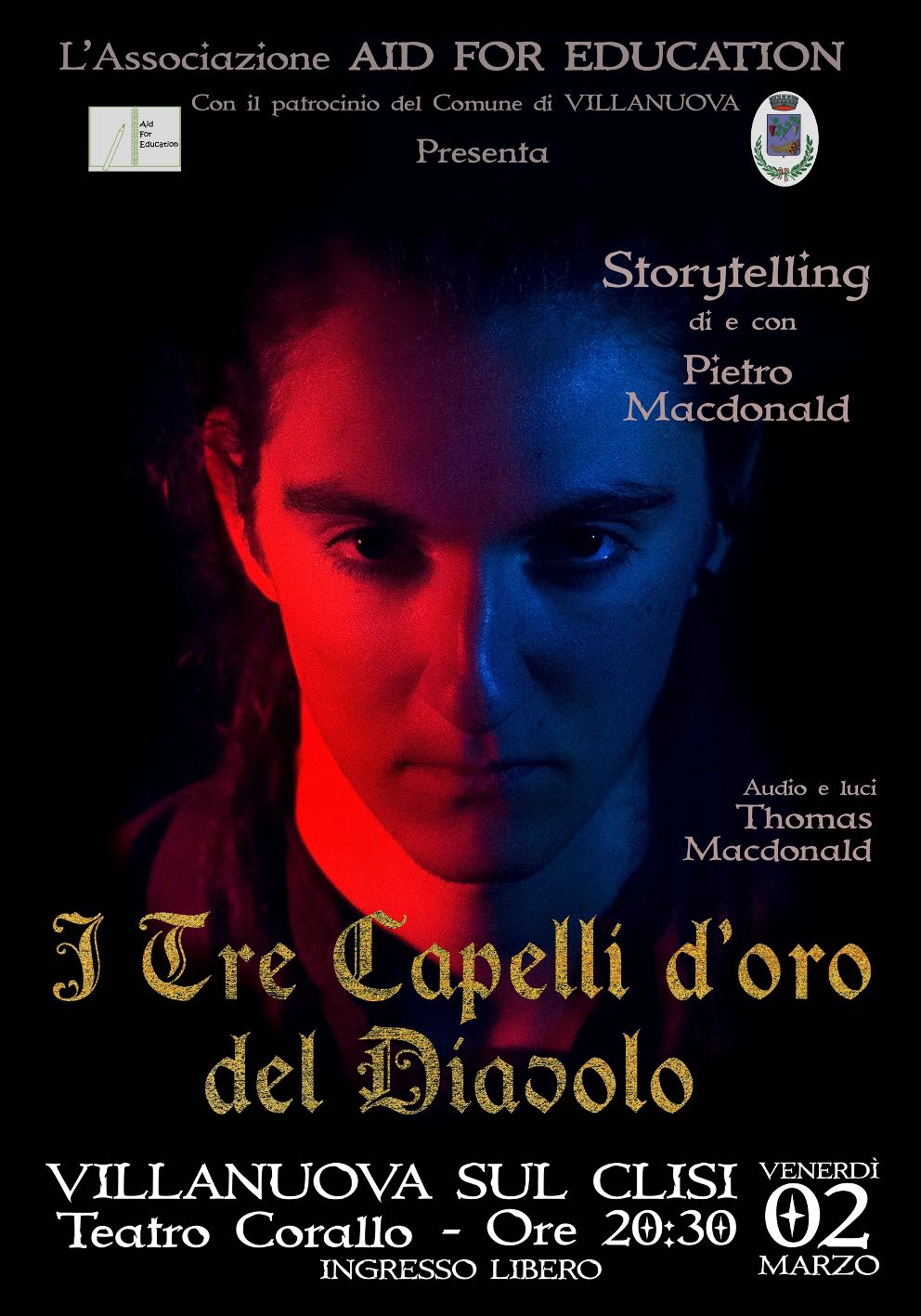 Spettacolo Teatrali “I Tre Capelli d’Oro del Diavolo”